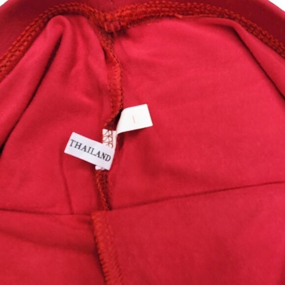 RED Pull On Leggings for Kids or Teens or Petite Body Size - Size S - Picture 2 of 10